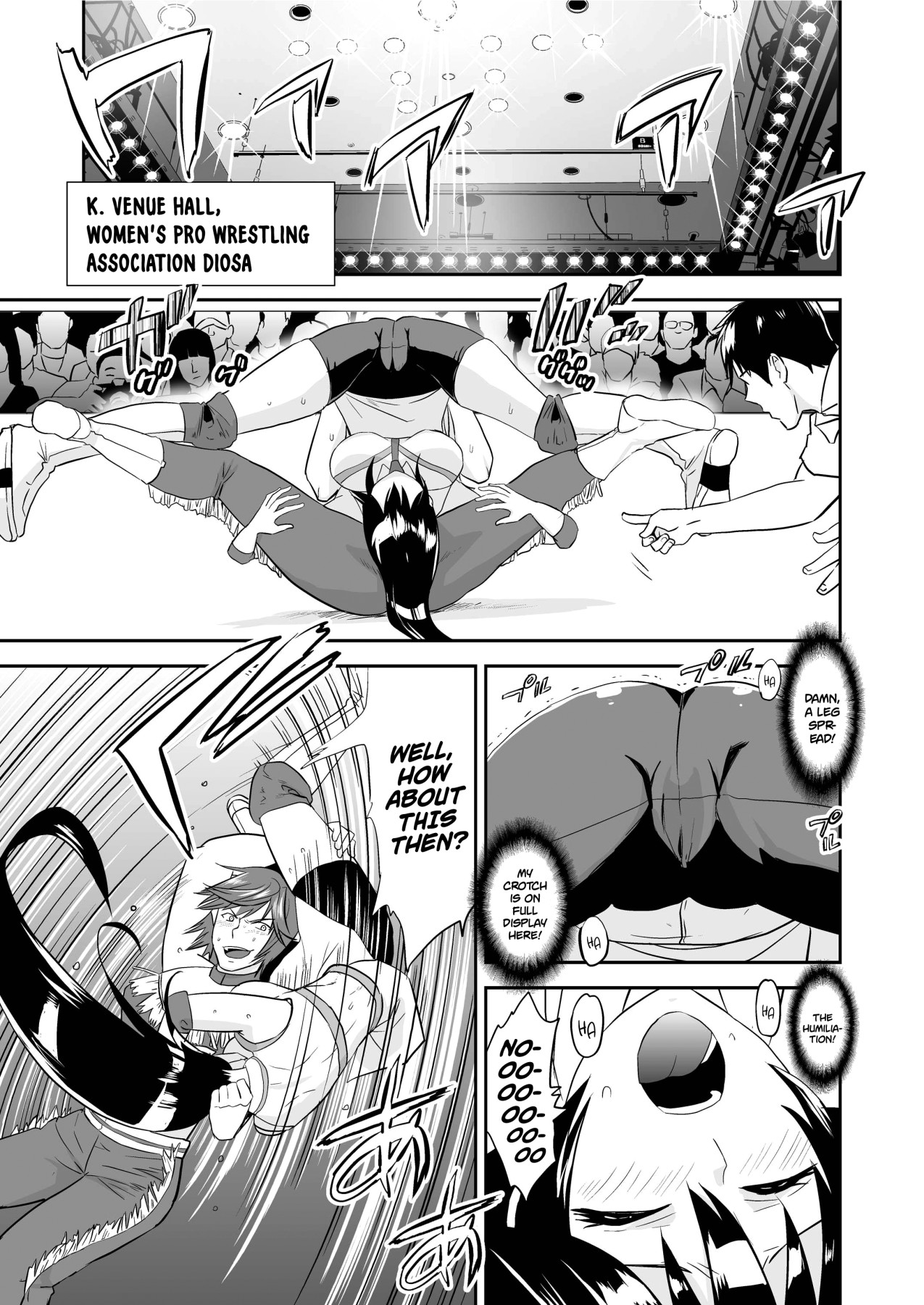 Hentai Manga Comic-Nighttime Cat Fight Training-Read-2